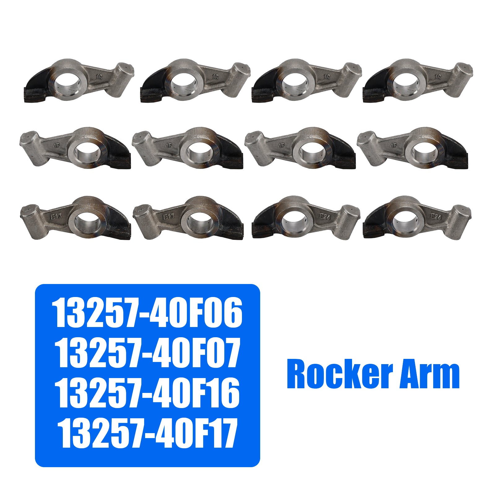 1990-1997 Nissan P/U, KA24 Complete Rocker Arm Set 13257-40F06 13257-40F07