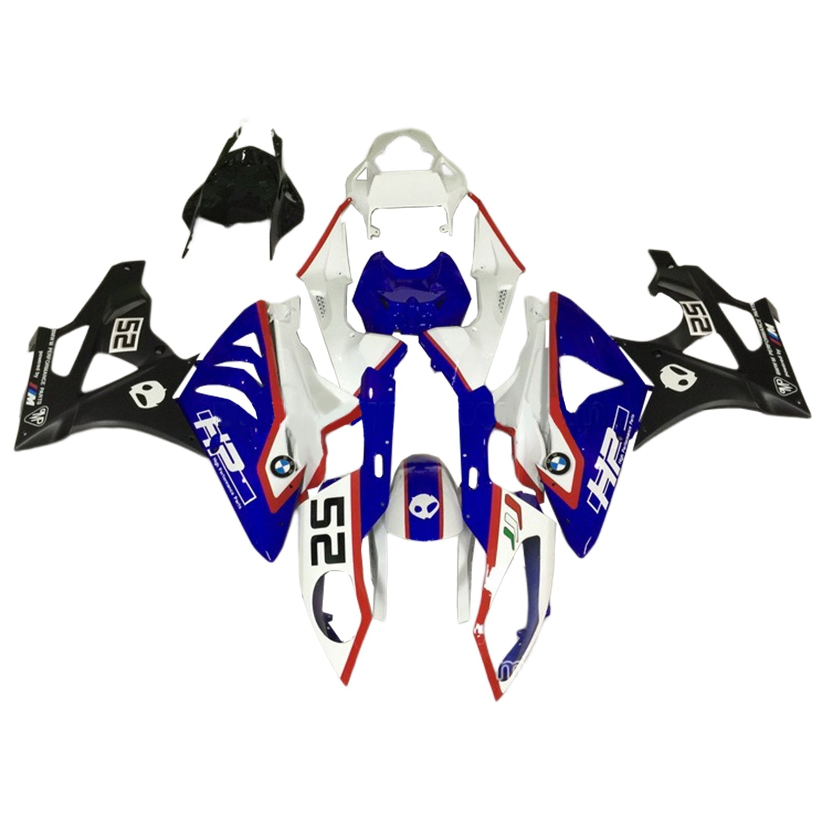 2009-2014 BMW S1000RR Fairing Kit Bodywork Plastic ABS