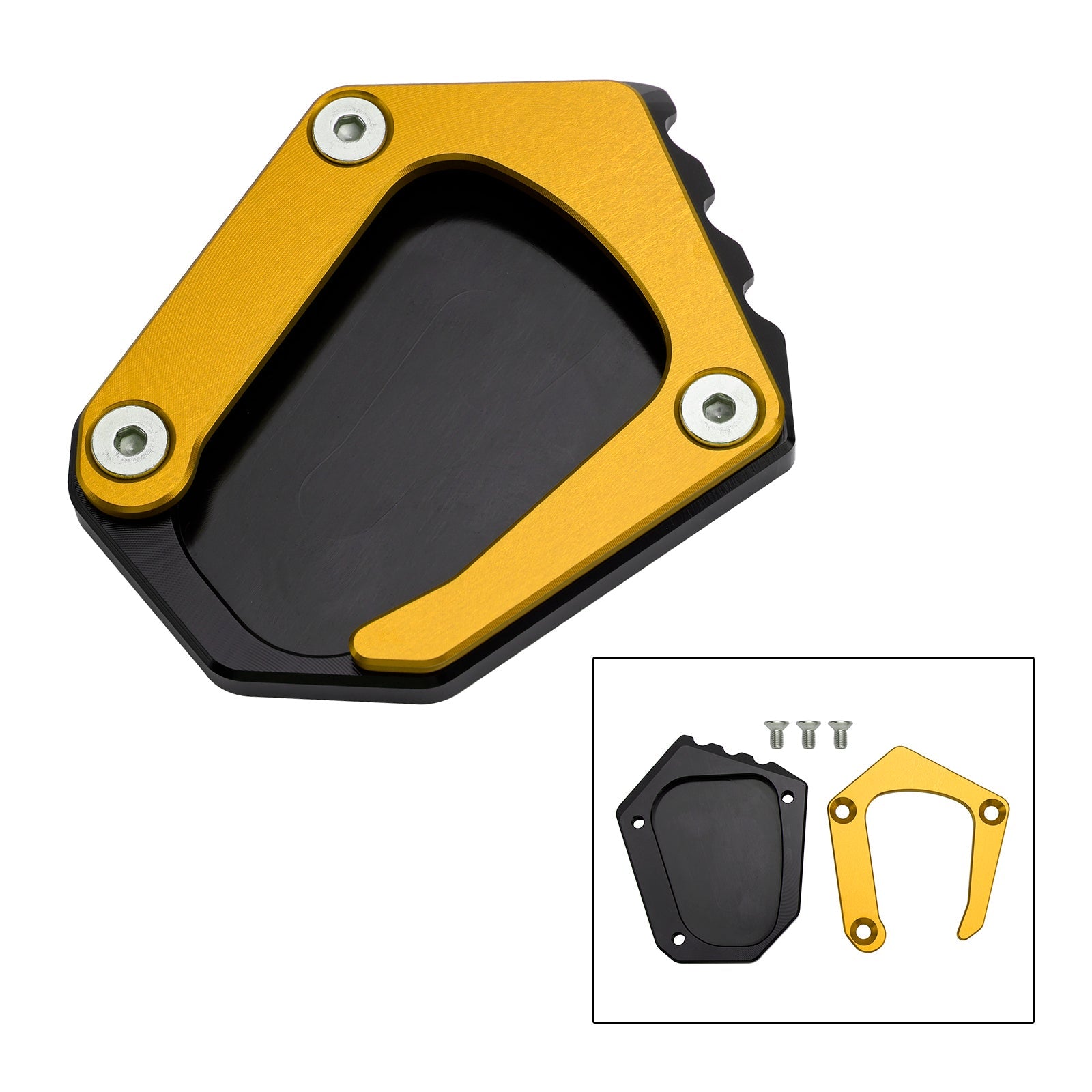 2016-2022 BMW K1600 Kickstand Enlarge Plate Pad