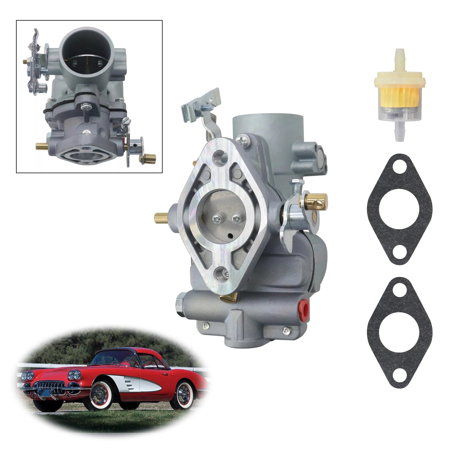 1957-1976 Wisconsin L63S1 (VH4D) 2-1/4" Mount Carburetor 12098