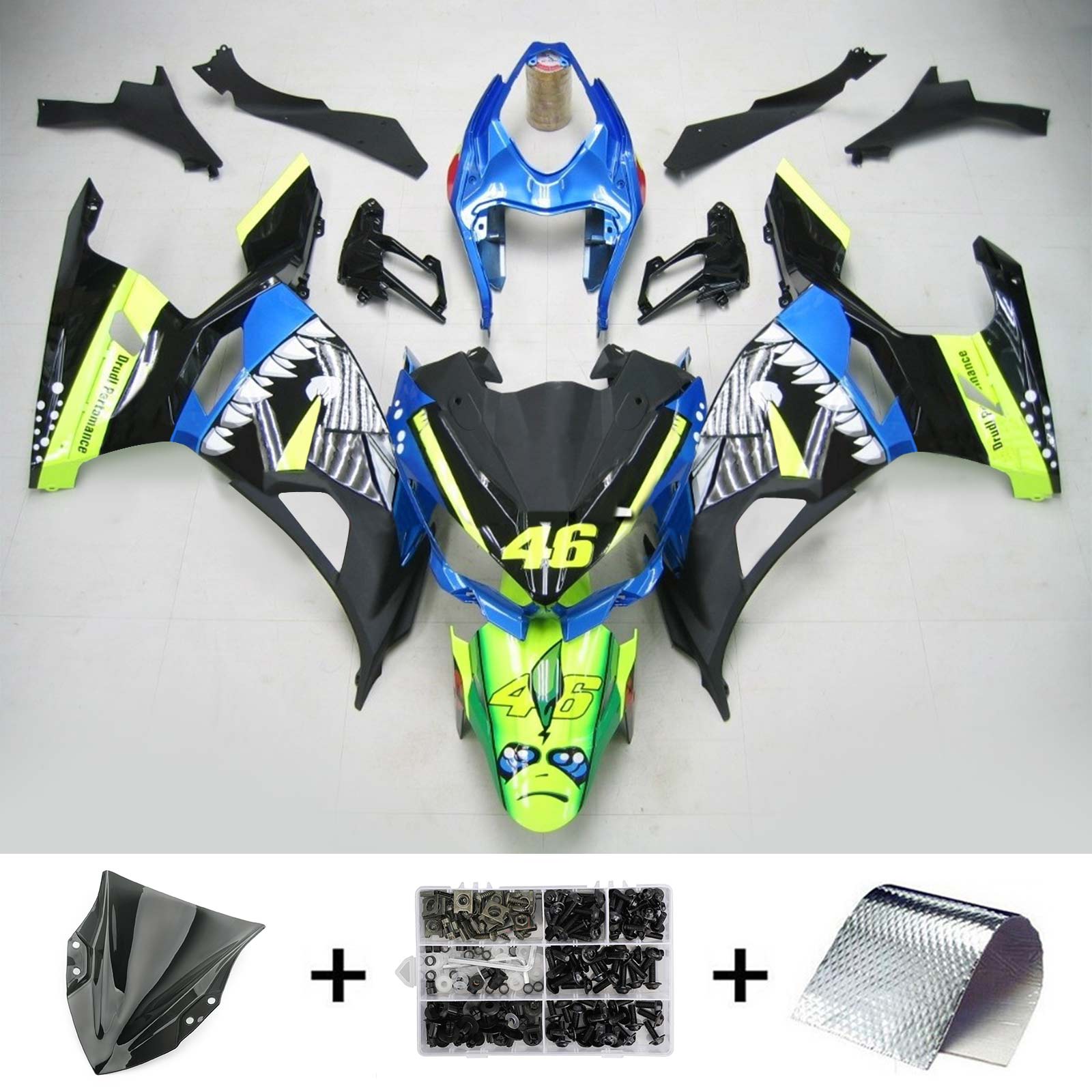 2018-2024 Kawasaki EX400/Ninja400 Fairing Kit