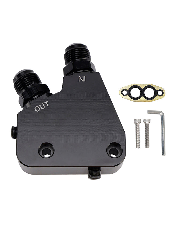 2005-2019 Corvette GM LS LS1 LS2 LS3 LS6 (5-Pack) Engine Oil Cooler Adapter Kit