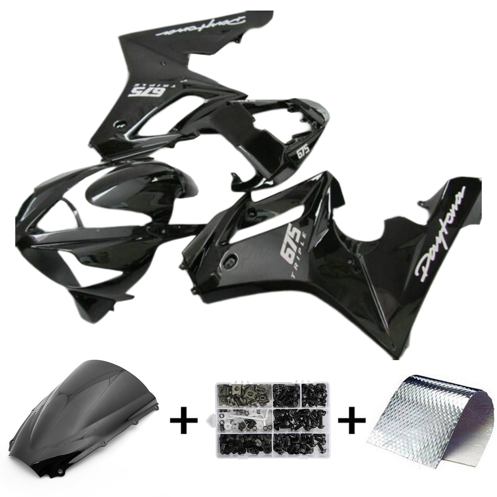 2006-2008 Triumph Daytona 675 Fairing Kit Bodywork Plastic ABS