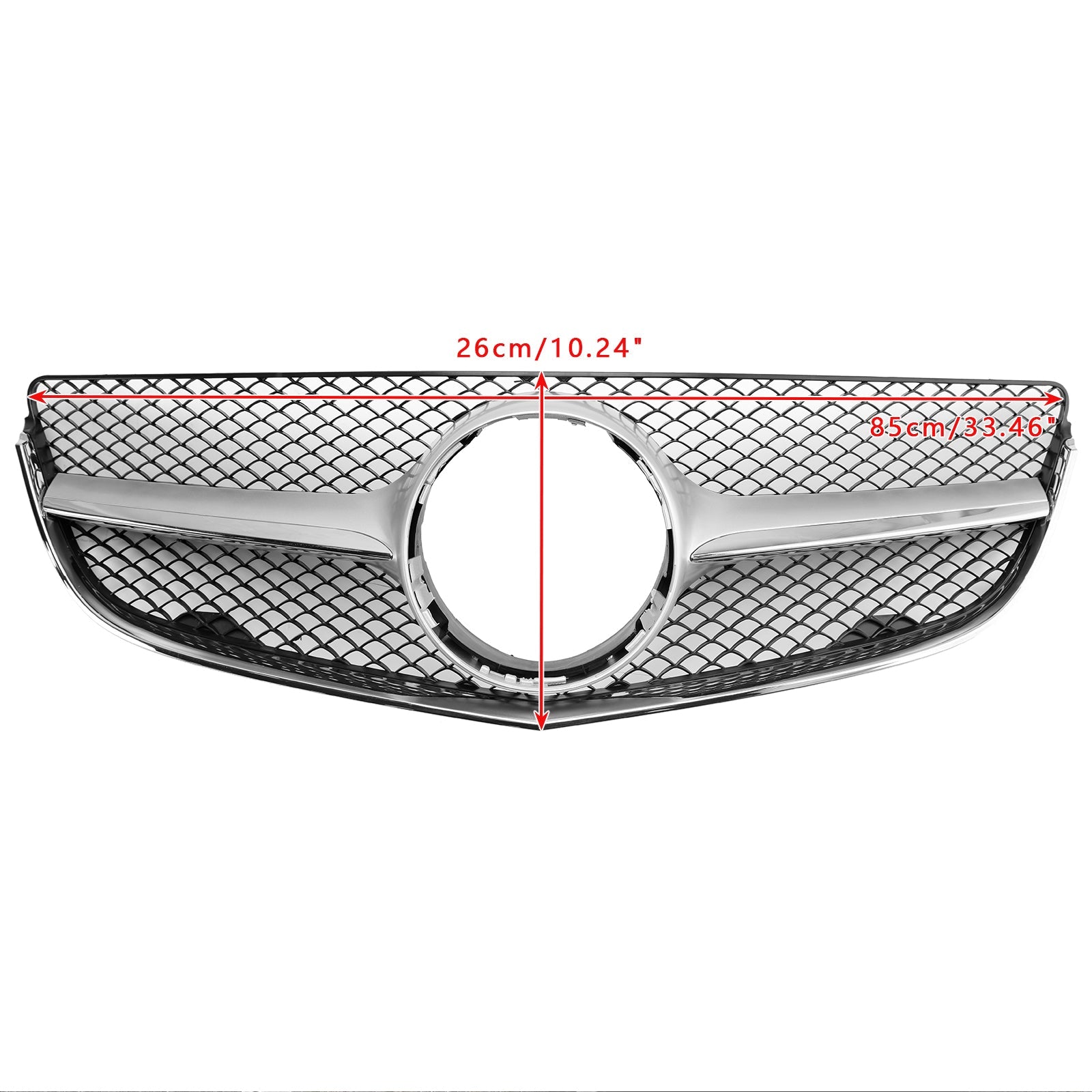 2014 2015 2016 2017 Mercedes Benz E-CLASS W207 Coupe Front Bumper Grill Grille