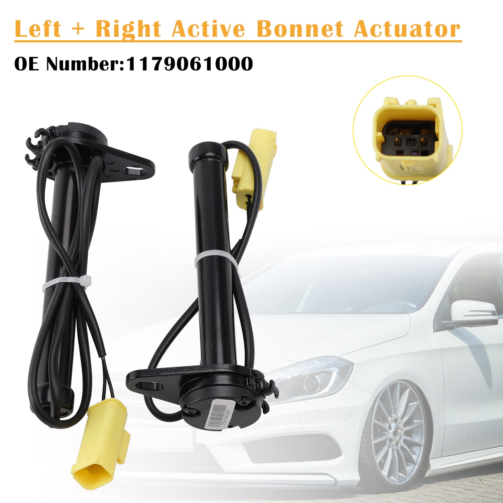 Left Right Side Active Bonnet Actuator 1179061000 For Benz W176 2013-2018