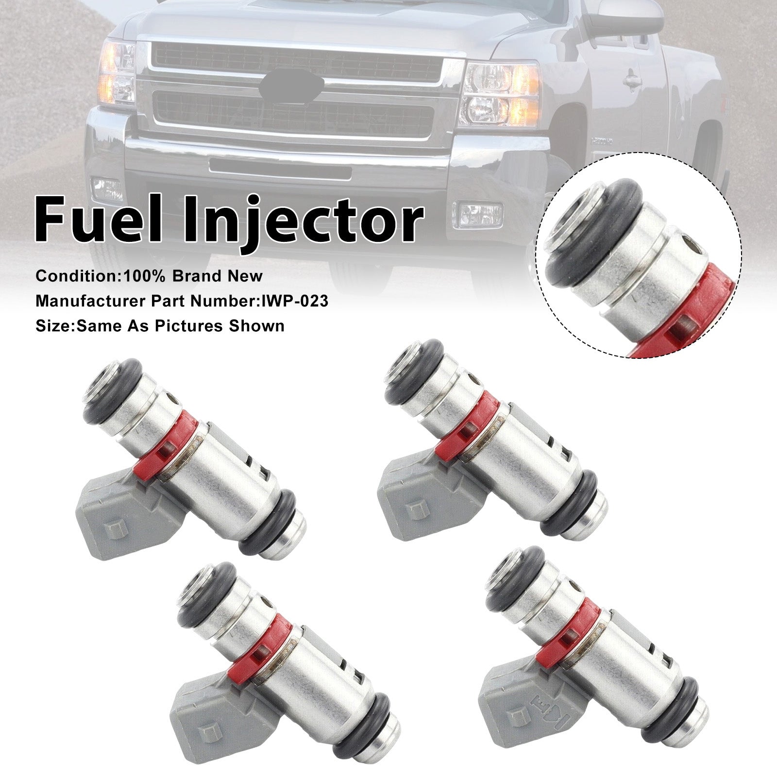 4Pcs Fuel Injector For Seat Cordaba For Seat Ibiza For VW Polo IWP023