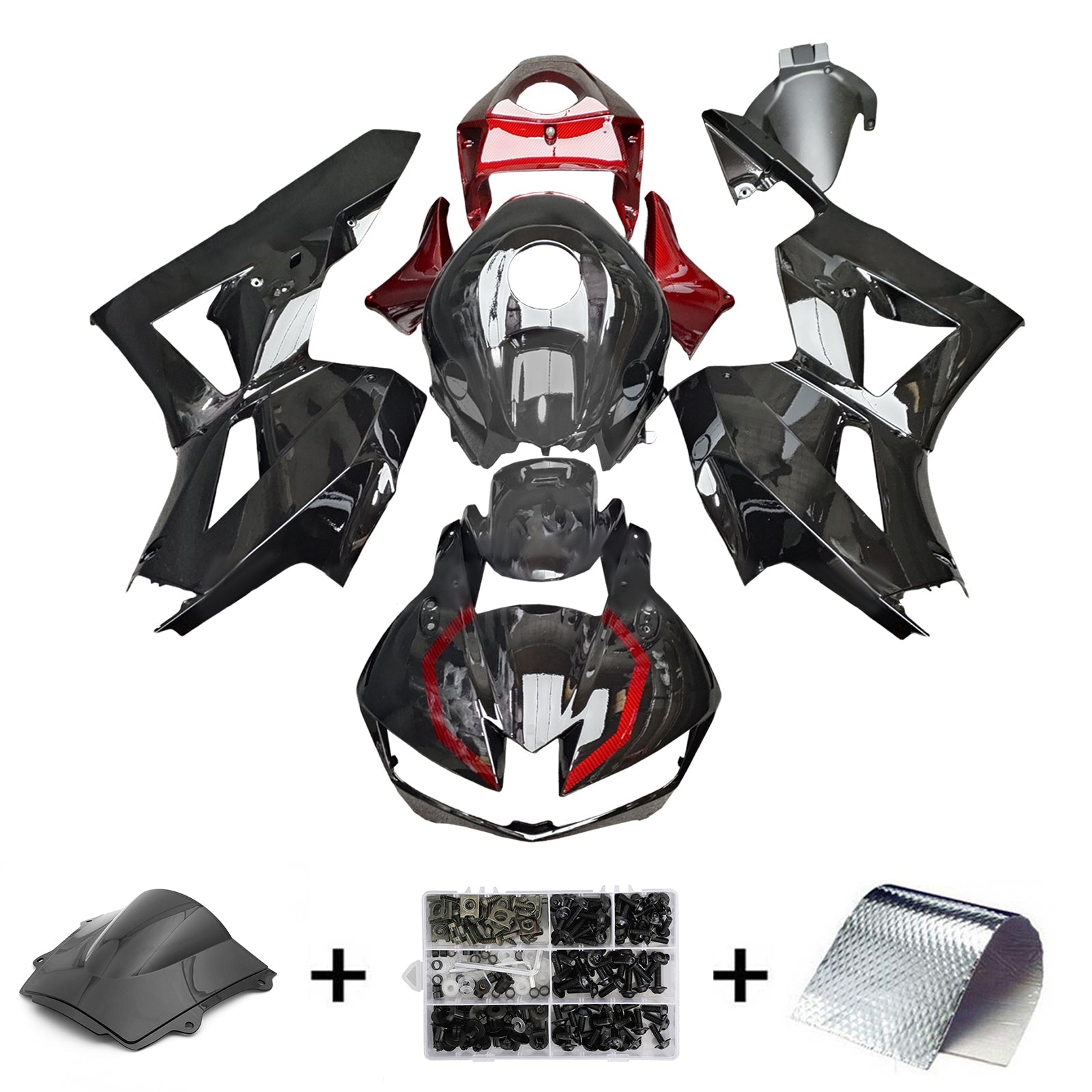 Injection Fairing Kit Bodywork Plastic ABS For Honda CBR600RR 2013-2023 F5
