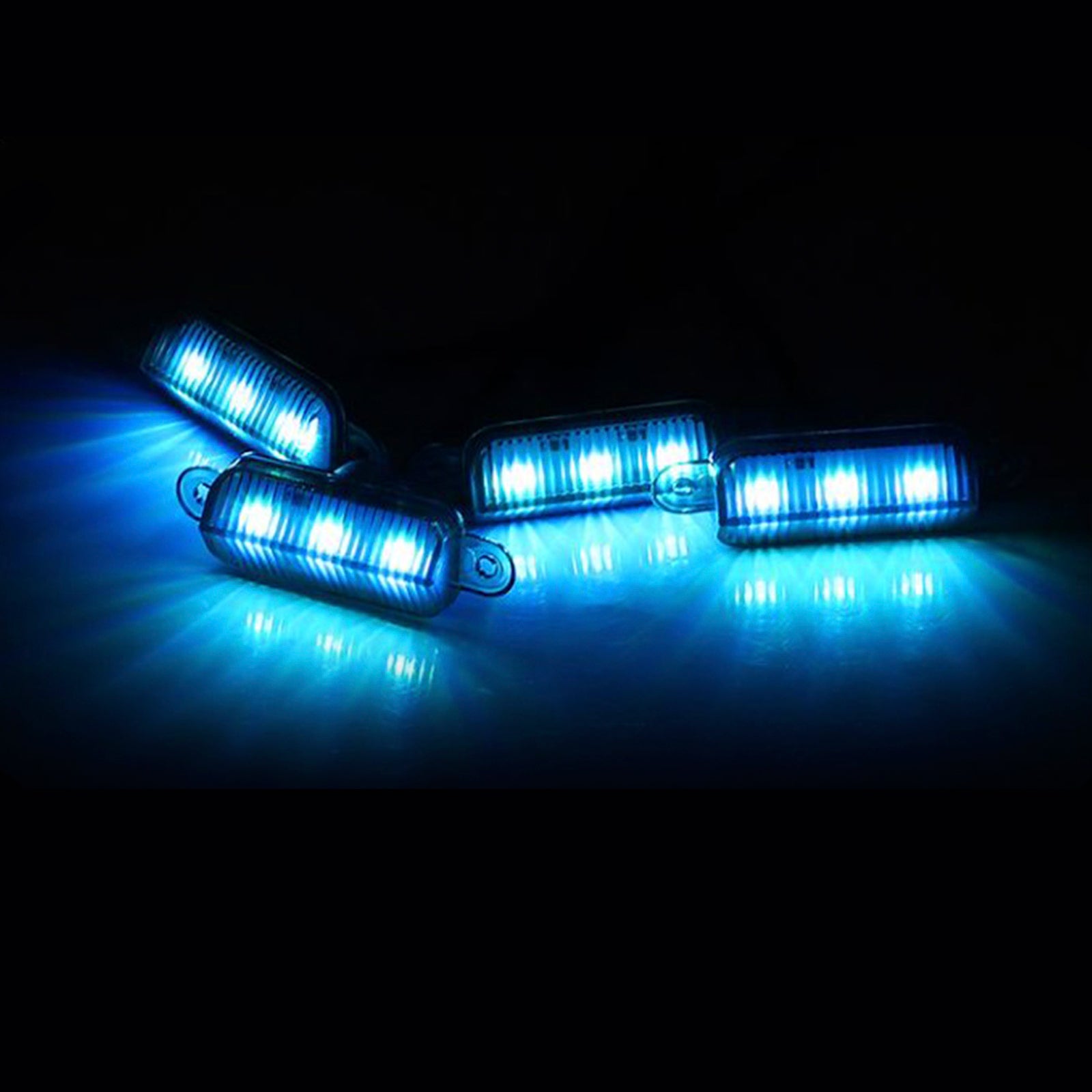 5Pcs Front Grille LED Lighting RGB With APP Controller For SUV off-road vehicles