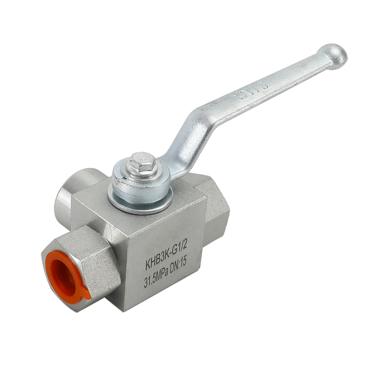 3 Way Hydraulic Ball Valve 1/4" NPT Female High Pressure Ball Valve