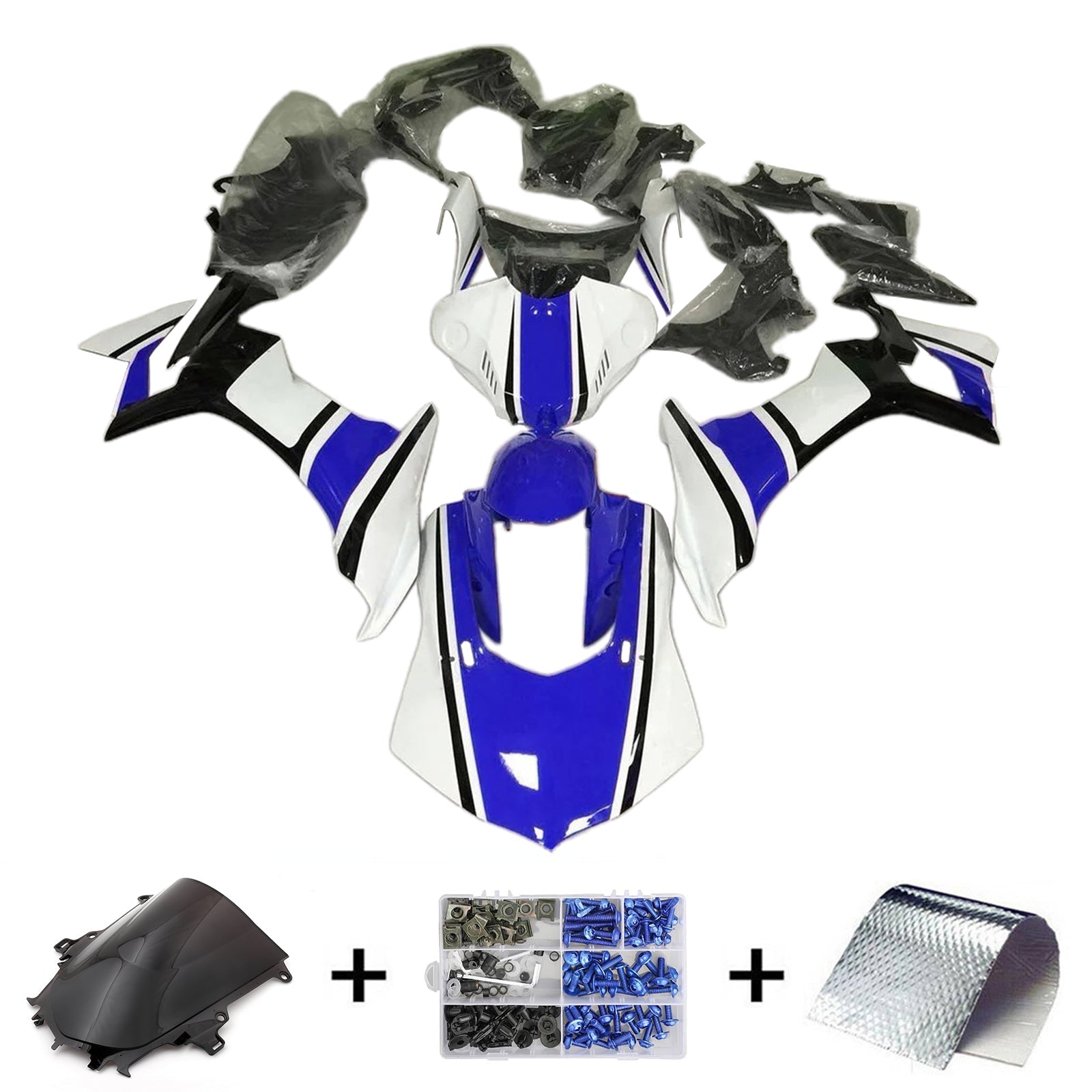 2020-2025 Yamaha YZF R1 Injection Fairing Kit Bodywork Plastic ABS #101