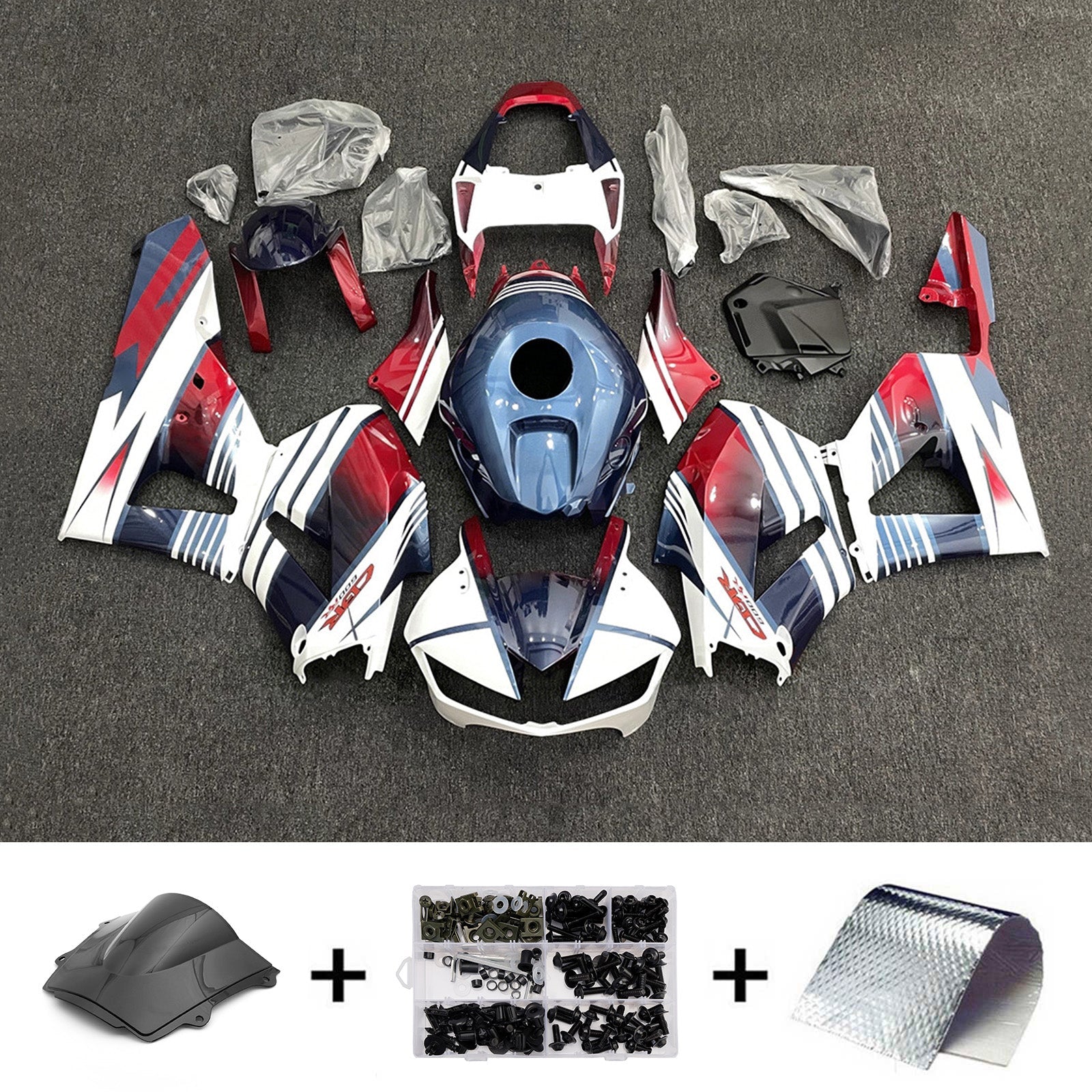 Injection Fairing Kit Bodywork Plastic ABS For Honda CBR600RR 2013-2025 F5