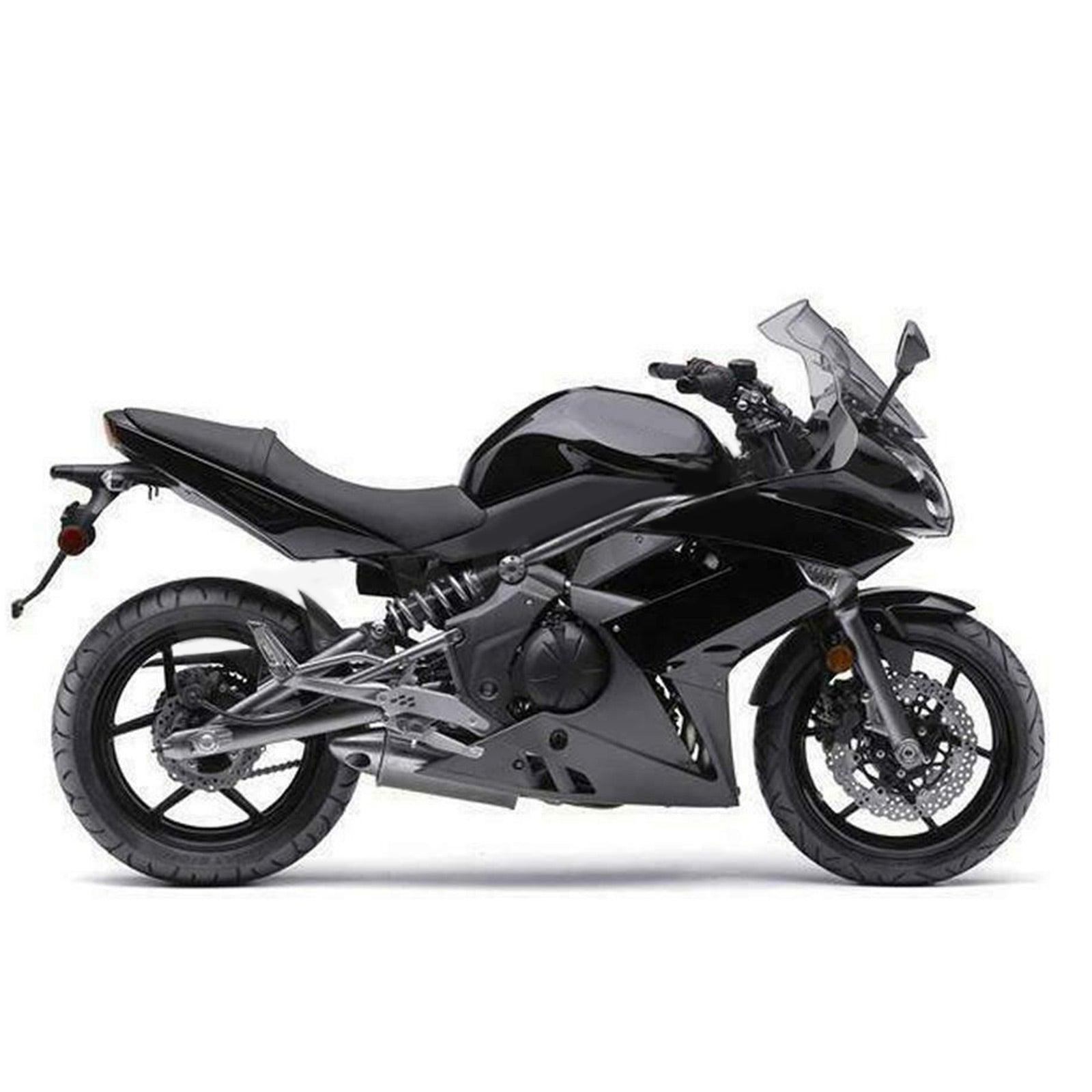 2009-2011 Kawasaki Ninja 650 ER-6F EX650 Amotopart Injection Fairing Kit Plastic 01# #1