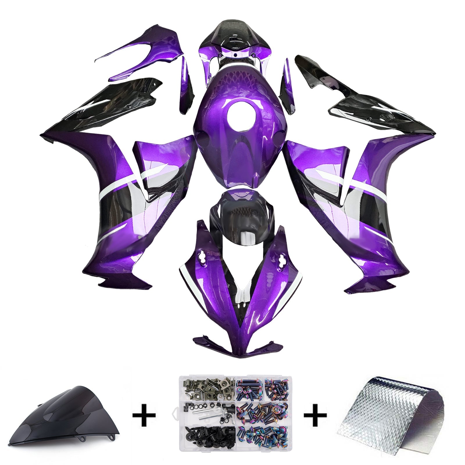 2012-2016 Honda CBR1000RR Injection Fairing Kit Bodywork Plastic ABS