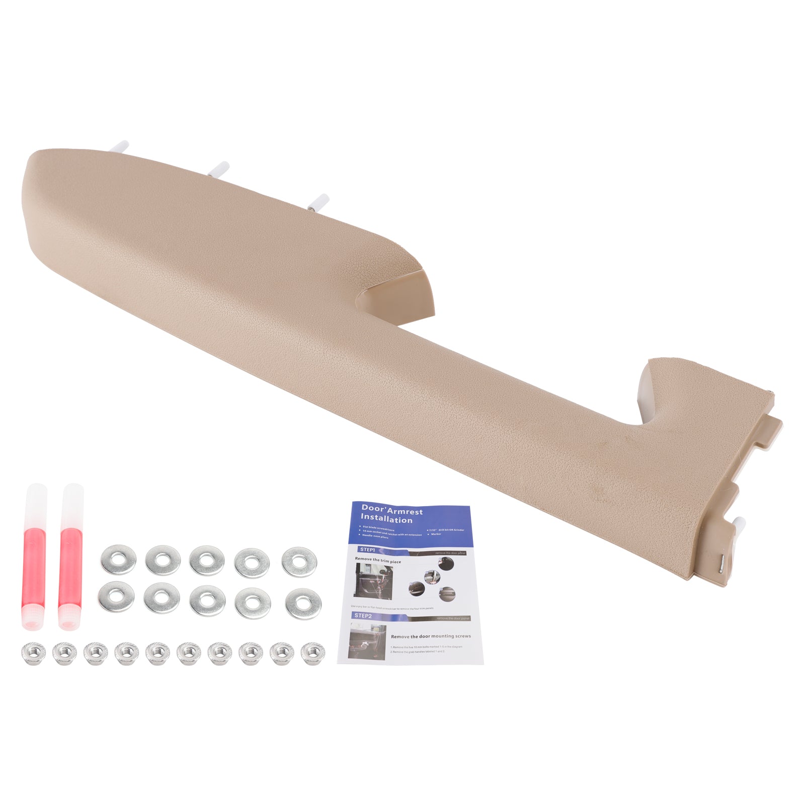 Front Left Armrest Repair Kit Fit For Chevy Silverado 1500 2500HD 3500HD 10-2014