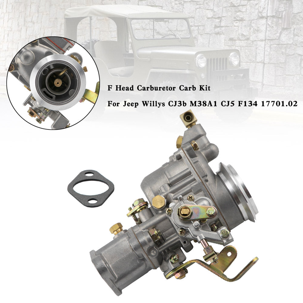 1955 Jeep Willys Utility Wagon F Head Carburetor Carb Kit 923808 VY7B98