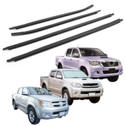 2005-2015 Toyota Hilux SR5/VIGO/MK6 PICKUP Rubber Door TGN16 GGN25 RH+LH Seal BS4 Glass