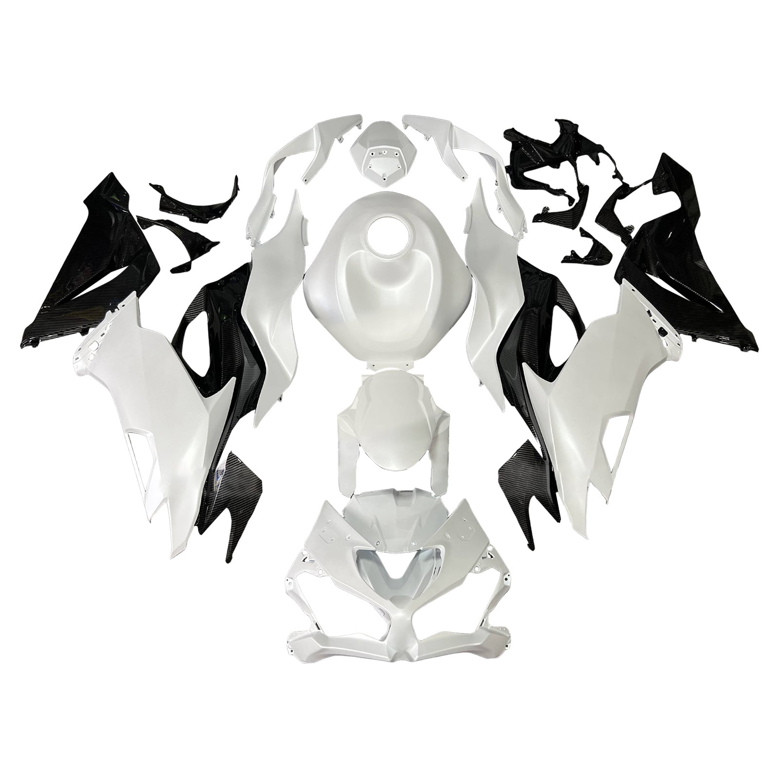 Injection Fairing Kit Bodywork Plastic ABS fit For Kawasaki ZX6R 2019-2023
