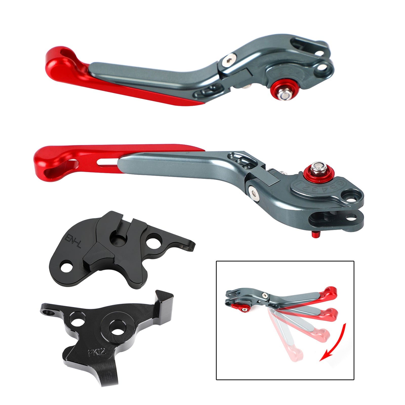 Adjustable Clutch Brake Lever fit for CFMOTO 250NK ABS 150NK 2019-2021