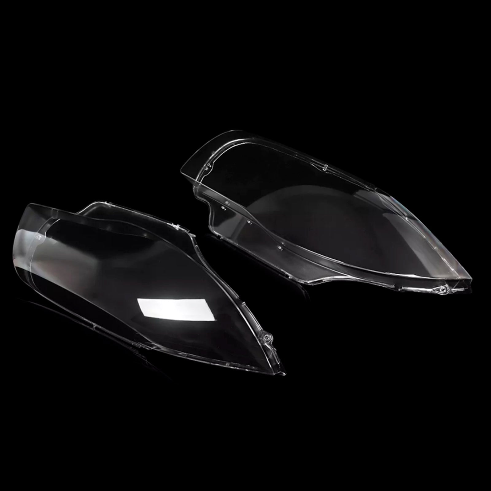 2003-2011 BMW 1-Series E81 E82 E87 E88 2PCS Front Headlight Glass Clear Cover 63126924486,