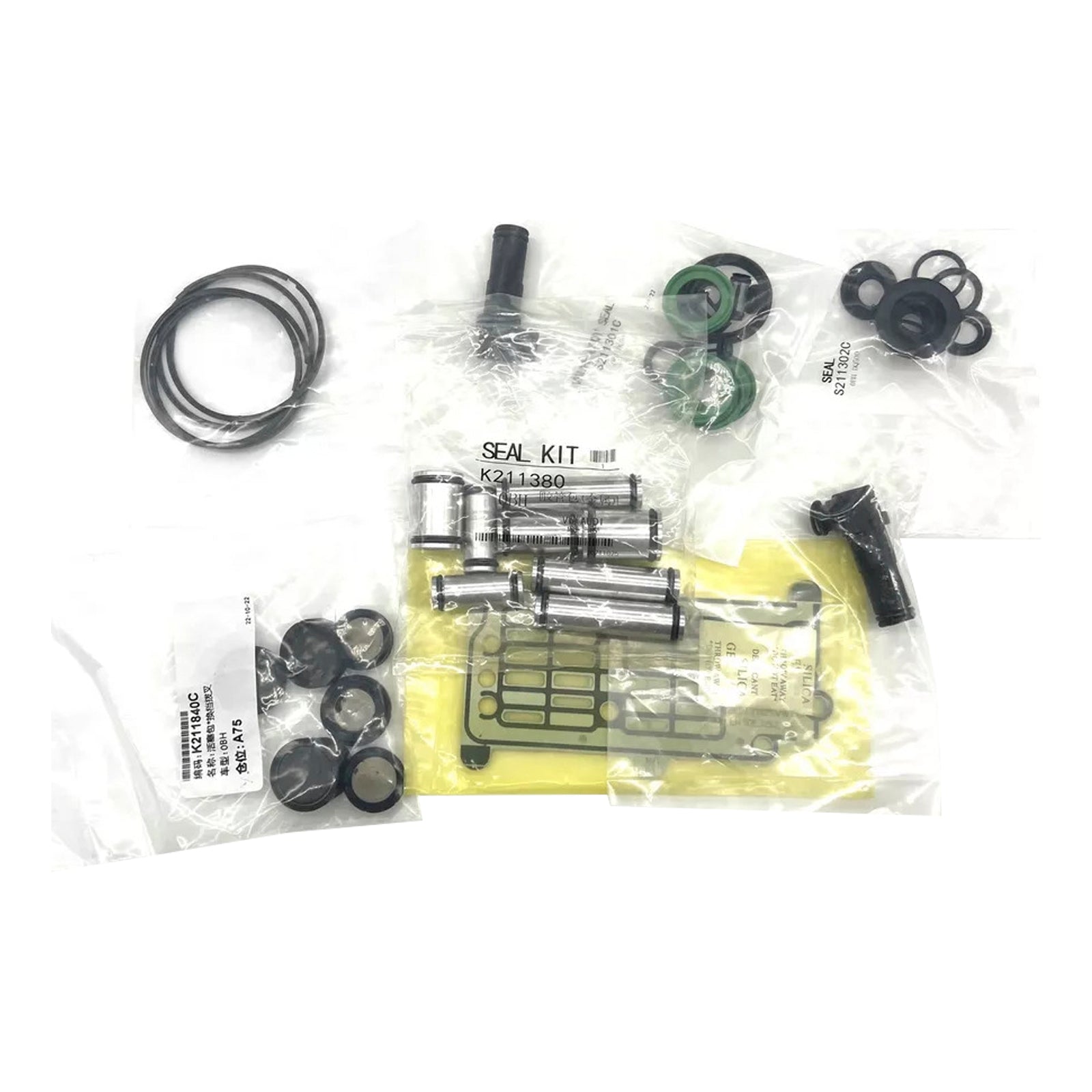 2009-2011 VW TRANSPORTER L4 2.0L Transmission Overhaul Seals Pistons Gasket Kit DQ500 0BH 0BT