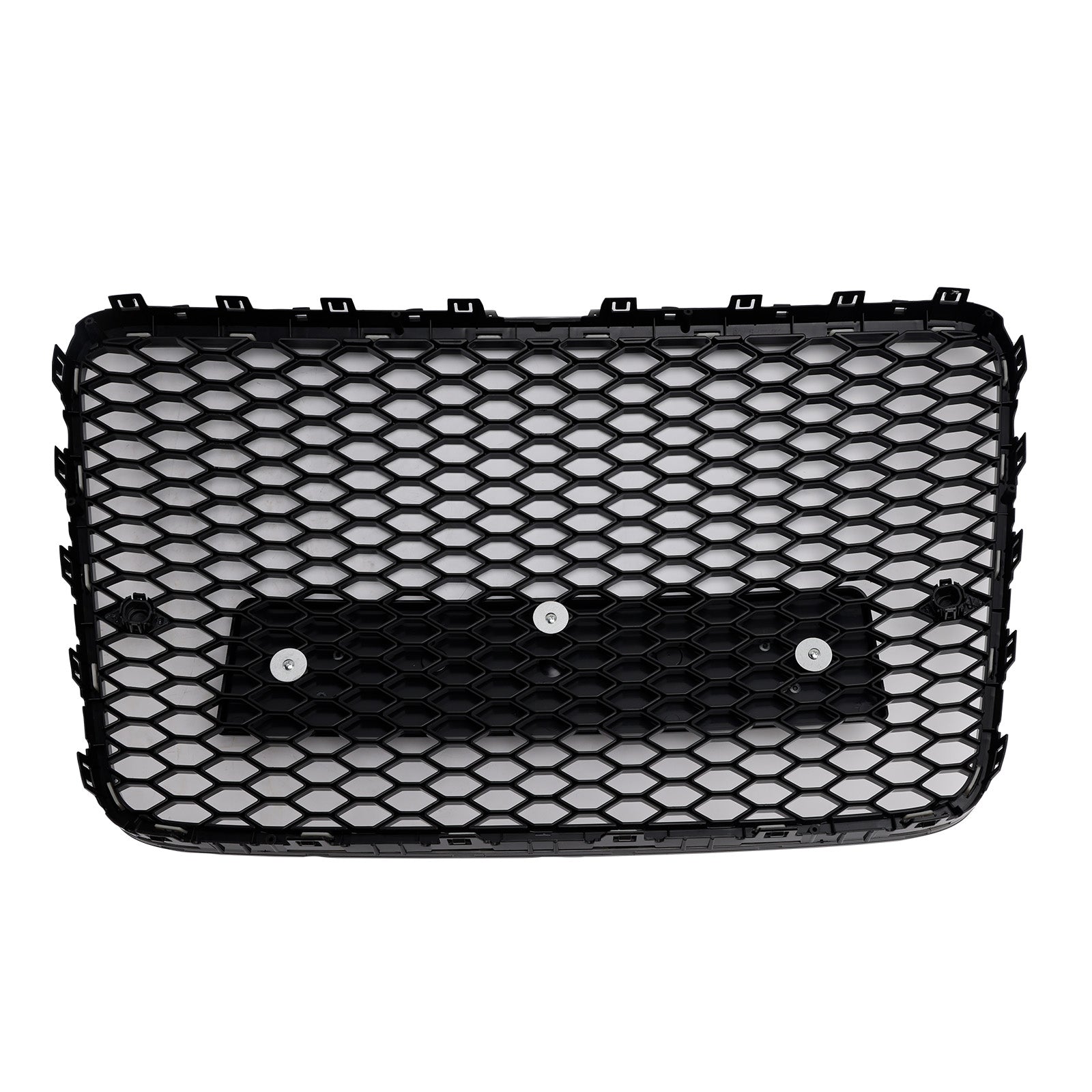 Gloss Black Front Bumper Radiator Vent Mesh Grille Grill Fit Audi Q7 2005-2015
