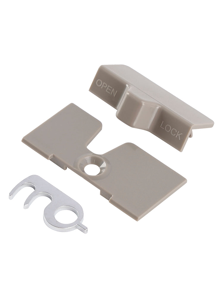 dometic Fridge door catch/lock + backing plate caravan/motorhome RV