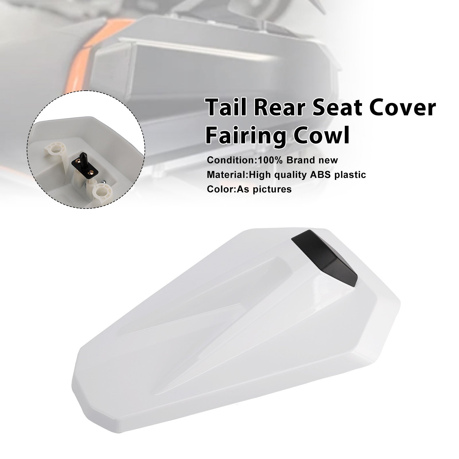 2024-2025 390 Duke Tail Rear Seat Cover Fairing Cowl