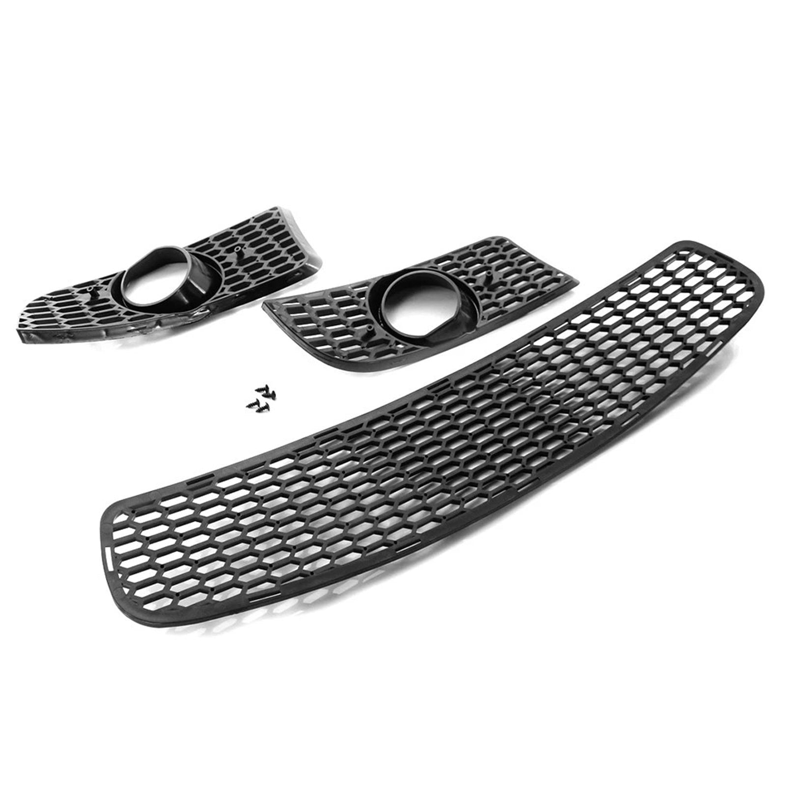 2009-2011 For BMW 3 Series E90 E92 E93 M3 Style Front Bumper Lower Grille Set
