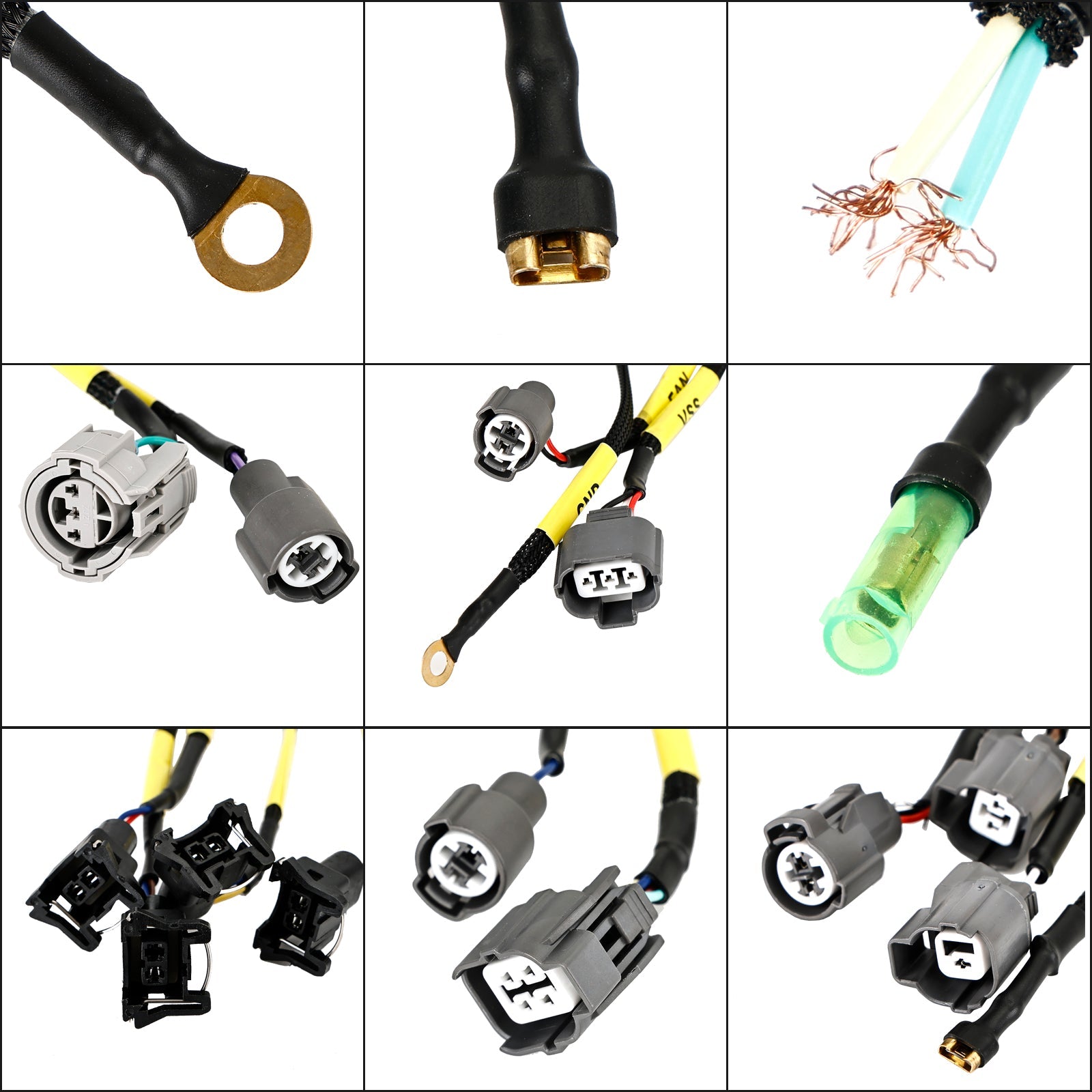 Honda Civic Integra B16 B18 D16 OBD1 Budget D & B-series Tucked Engine Harness CNCH0BD11