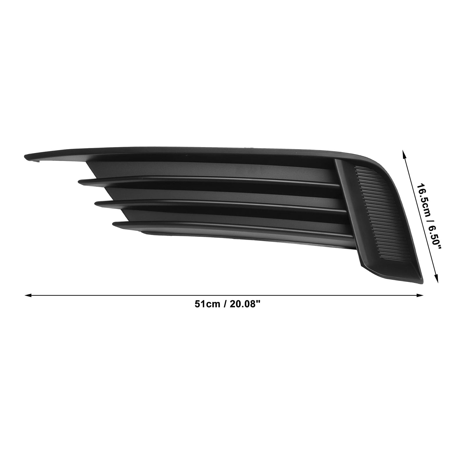 2013-2017 Audi A3 S3 2X Car Front Bumper Fog Light Grilles