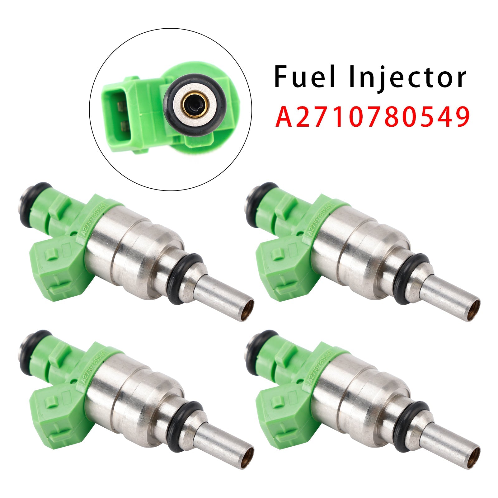 4Pcs Fuel Injector For Mercedes C E CLC CLK SLK SLC Sprinter M271 A2710780549