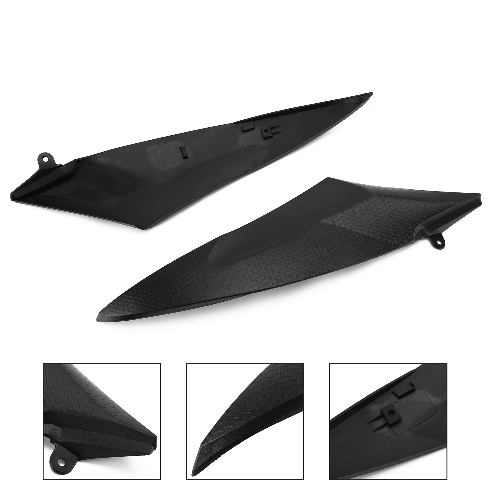2006-2007 Yamaha YZF R6 Pair Gas Tank Side Trim Cover Panel Fairing Cowl
