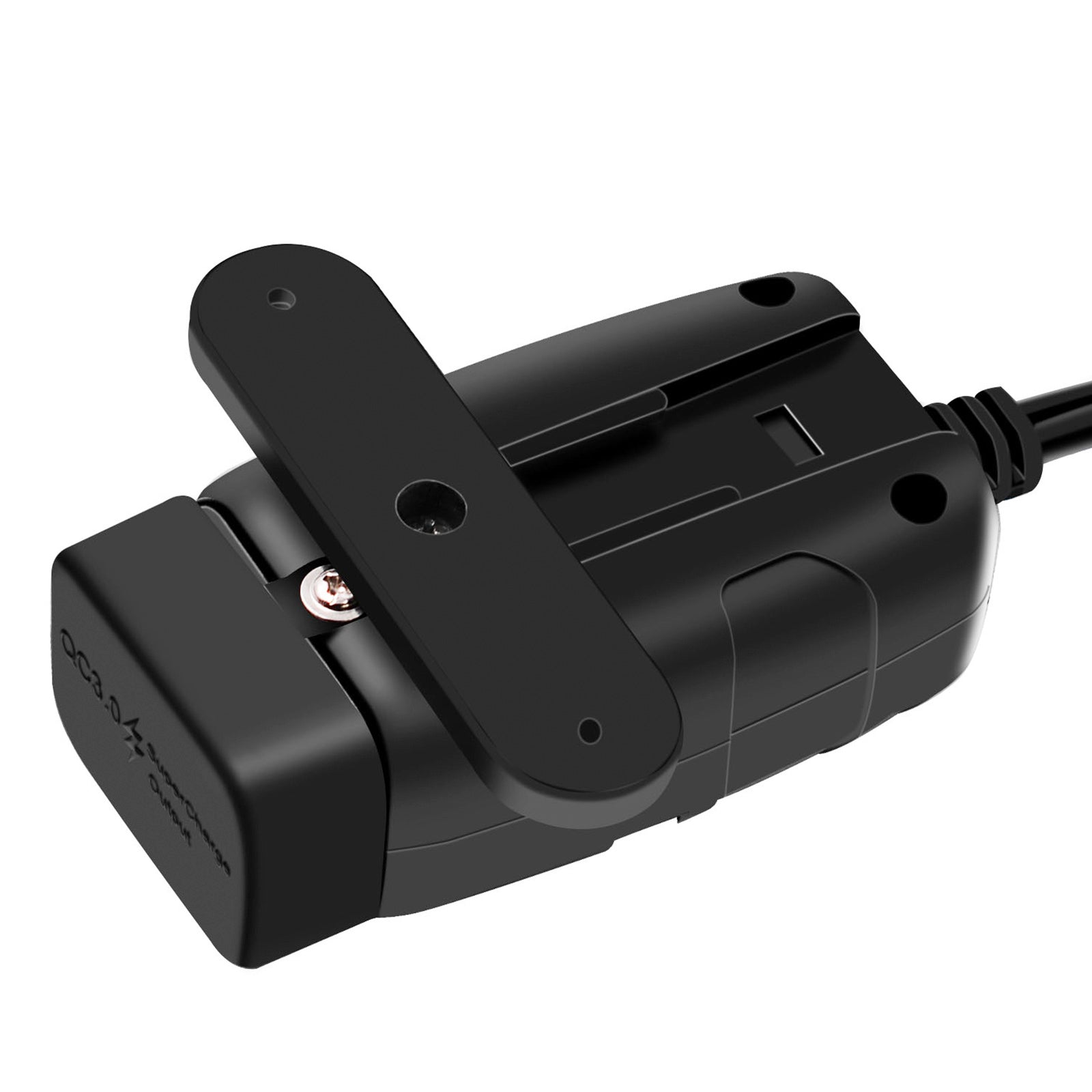 Motorcycle USB Super Fast Charger Handlebar Holder PD+QC3.0 Tpye-C Power Adapter