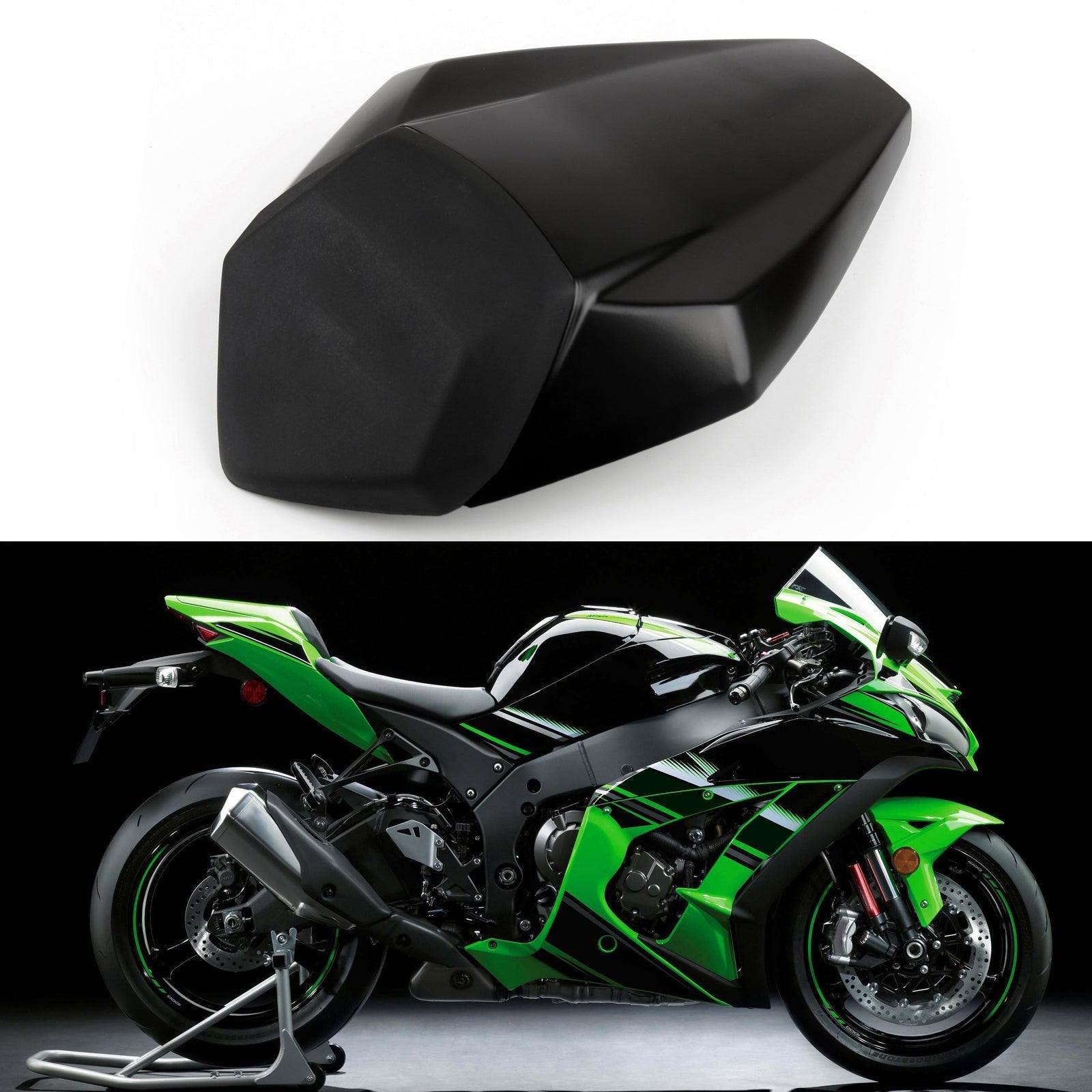 Rear Seat Cover Cowl For Kawasaki Nijia ZX10R ZX10-R 2016-2026 GBlack
