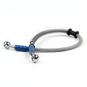 60cm/24 M10 Brake Oil Hose Line Banjo Fitting Stainless Steel End Generic