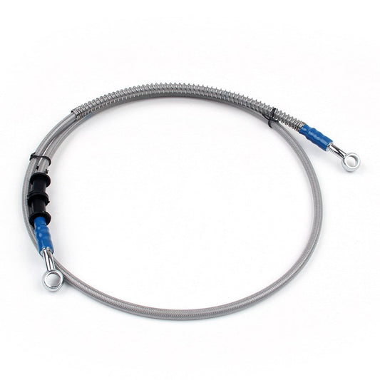 125cm/49" M10 Brake Oil Hose Line Banjo Fitting Stainless Steel End