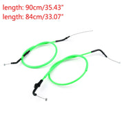 Throttle Cable Push/Pull Wire Line Gas For Kawasaki Z800 2013-2016 2015 Green