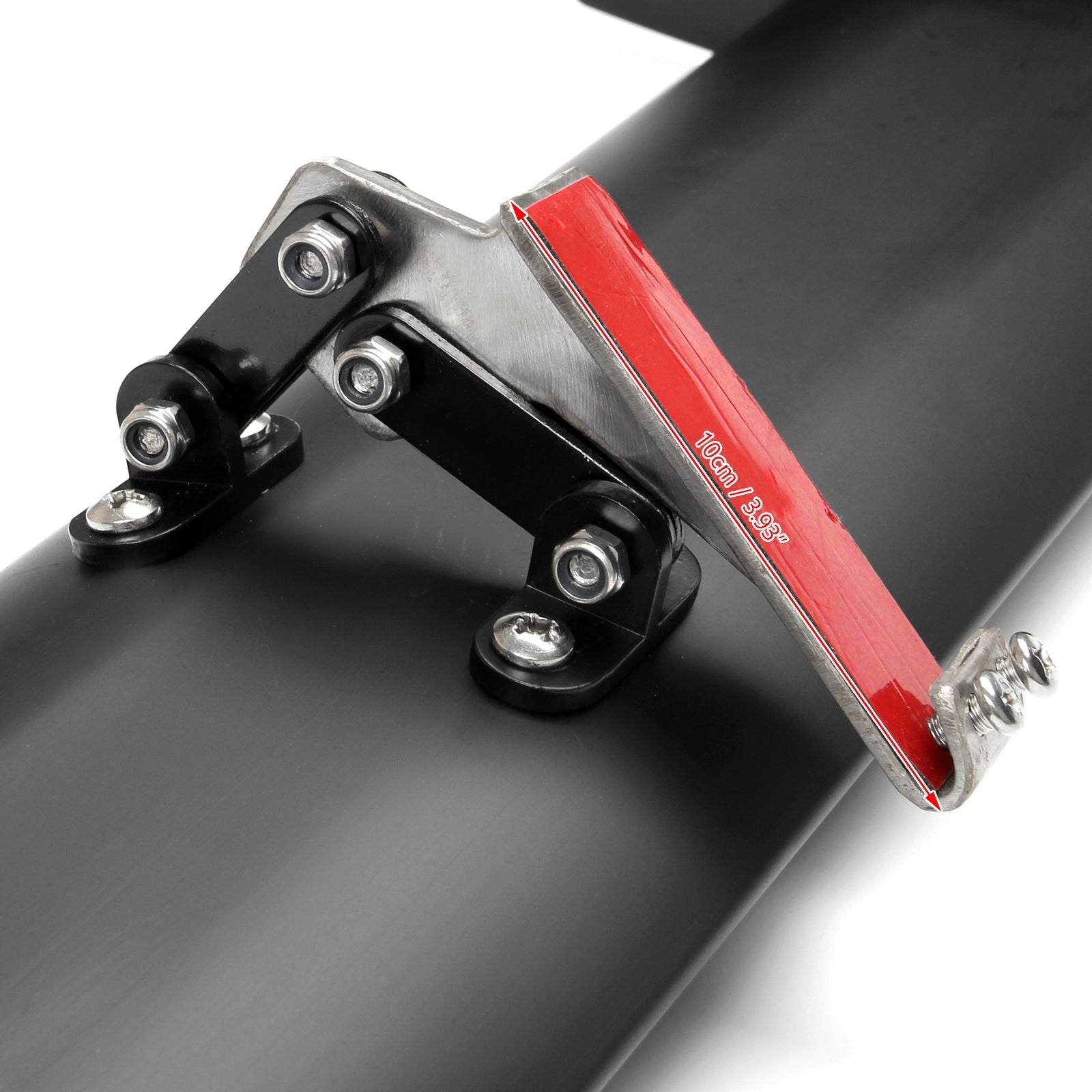 Aluminum GT Rear Trunk Wing Racing Spoiler Universal Hatch Adjustable Black 15# Generic