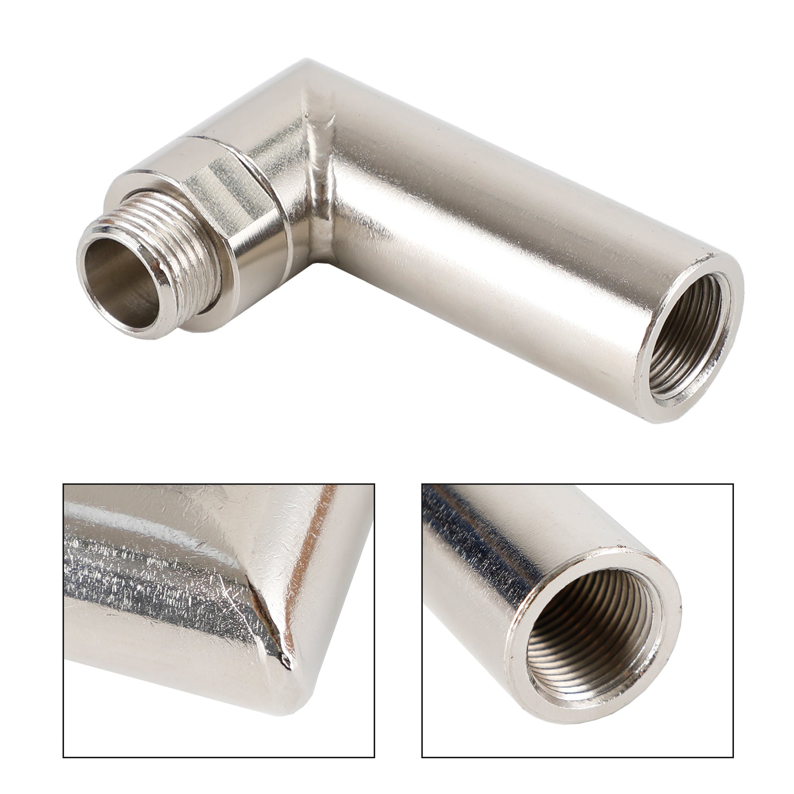 Car Oxygen O2 Sensor Angled Extender Spacer 90 Degree fix 02 Bung Extension M18 X 1.5 Generic