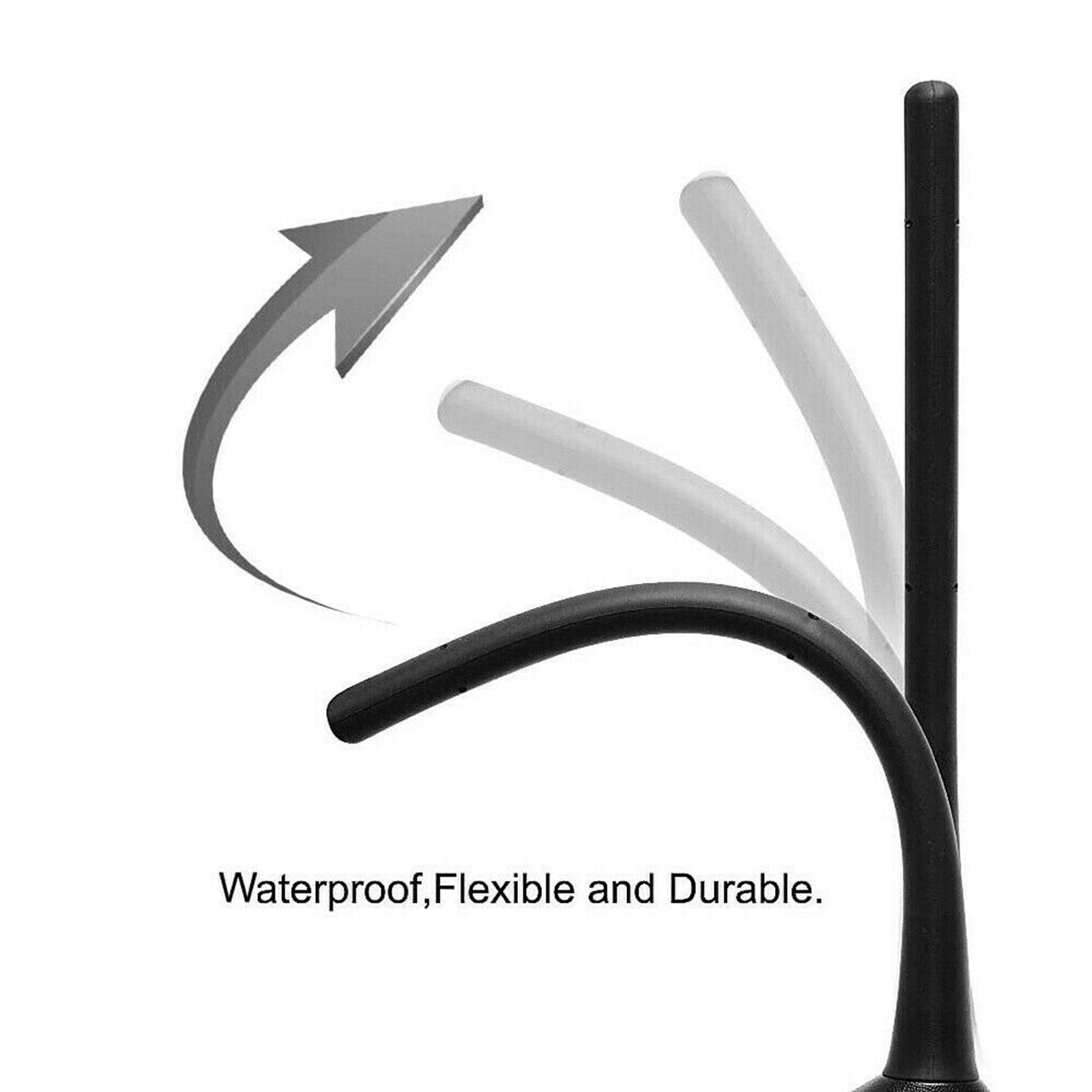 7Inch Rubber Signal Antenna For Ford F150 F250 F350 ??Ram 1500 2009-2019 Generic