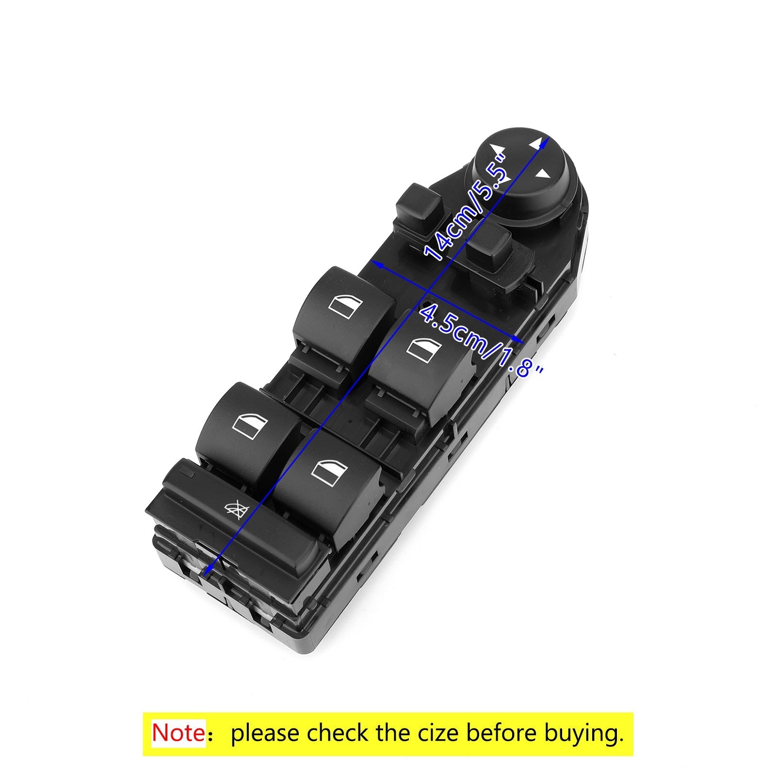 Driver Window Lifter,Mirror Switch Control Unit For BMW E83 X3 2004-2010 Generic