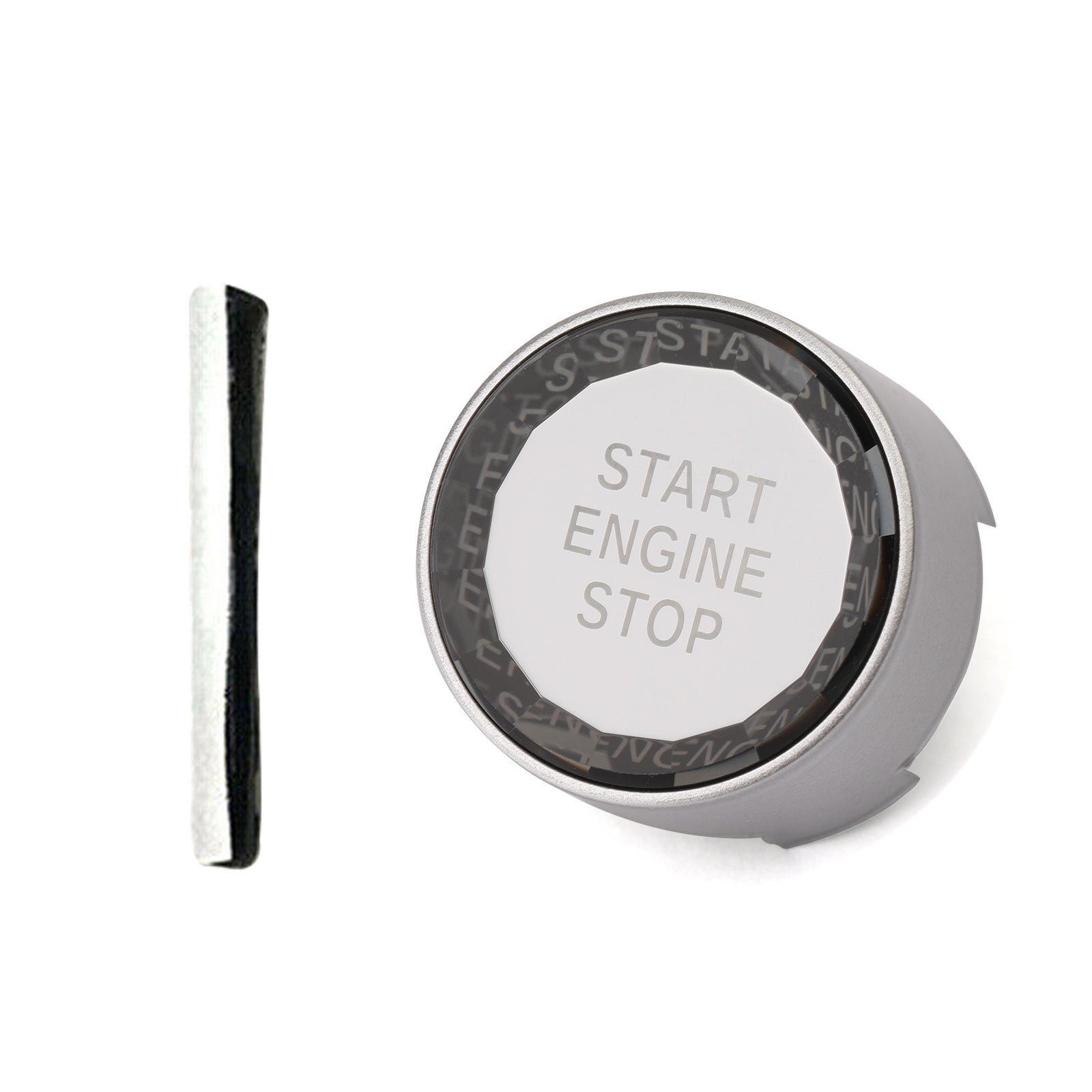 Engine Start Stop Switch Button Cover w/ OFF For BMW F Chassis F30 F10 Crystal Generic