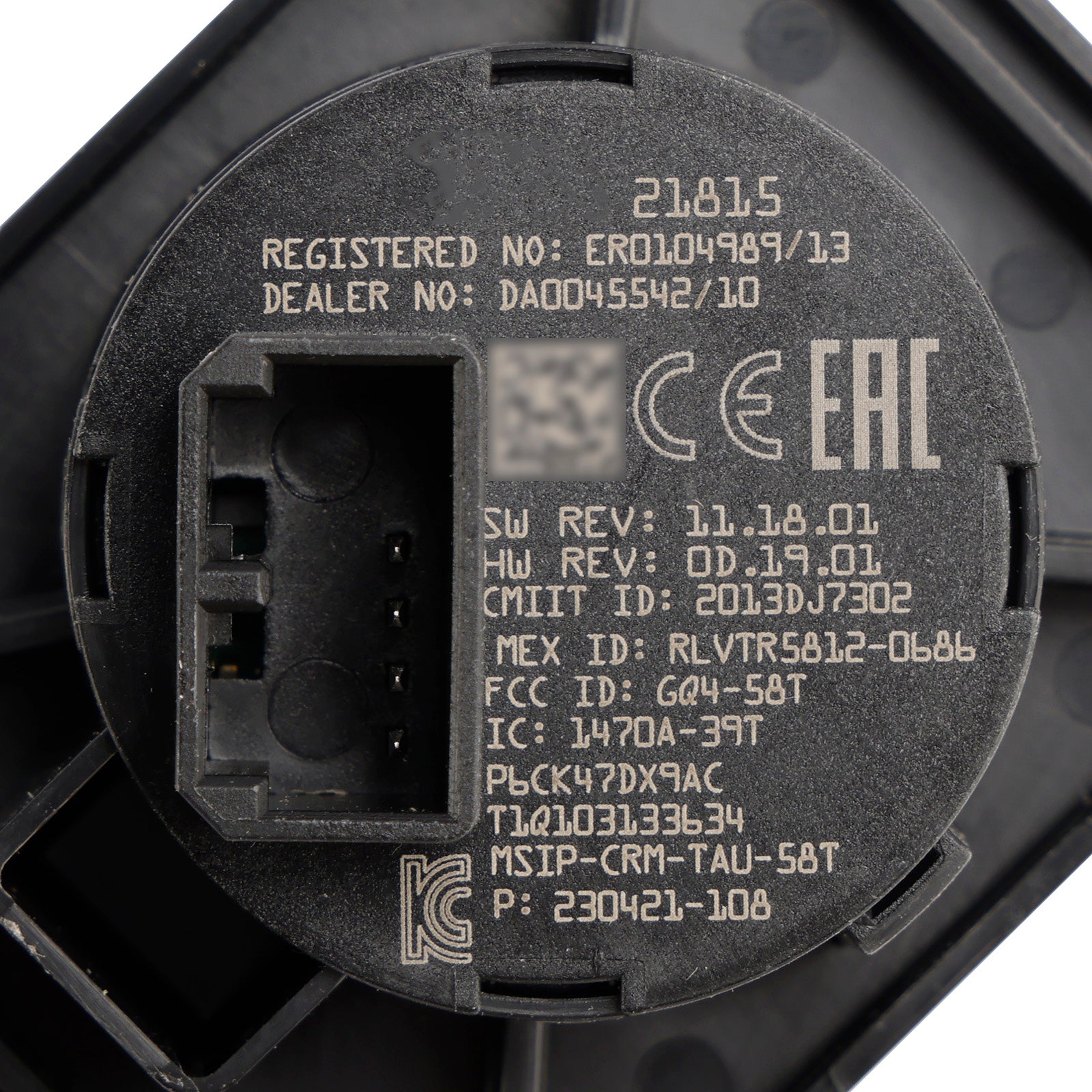 2014-2018 Jeep Cherokee Start/Stop Engine Ignition Switch 1VB70DX9AC