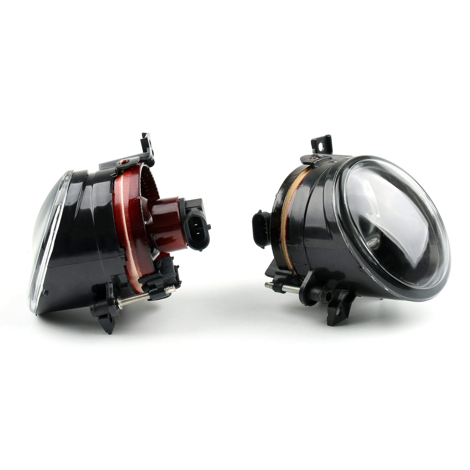 2006-2009 VW GTI Pair Front Bumper Convex Lens Fog Light