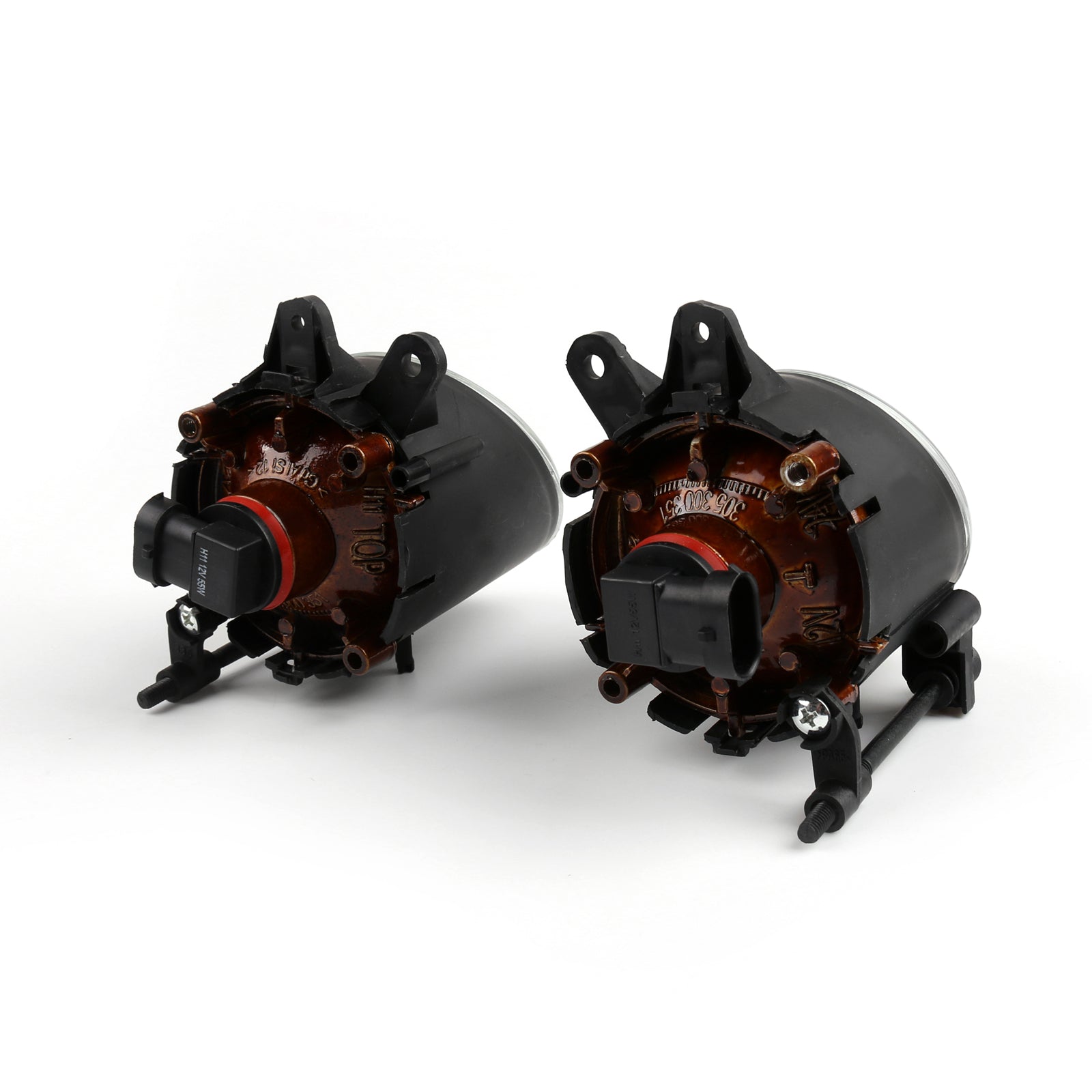 2006-2008 Audi RS4 Pair Front Left & Right Halogen Fog Light Fog Lamp