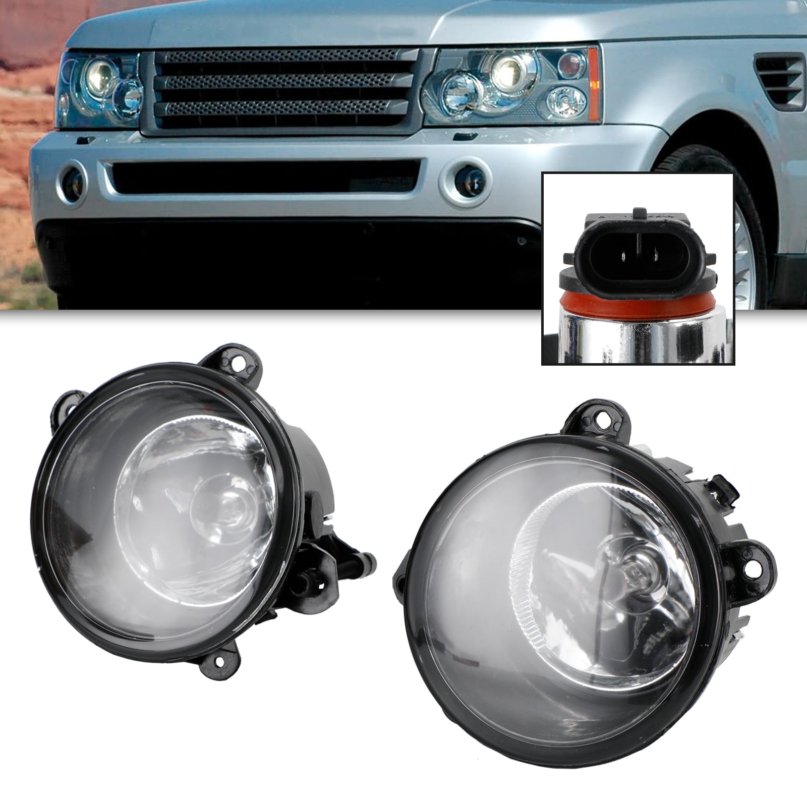 2005-2009 RANGE ROVER SPORT Front Fog Light Lamp