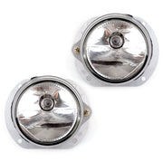 Front Fog Light Left/Right Lamp With Bulbs For 2008-2010 Benz C300 C63 AMG C350