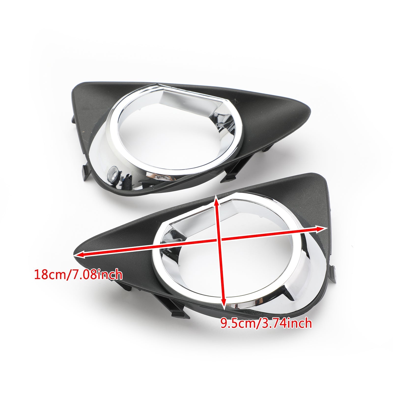 2012 2013 2014 Toyota Yaris Hatch Pair Fog Light W/Switch Wiring Cover Kit Generic