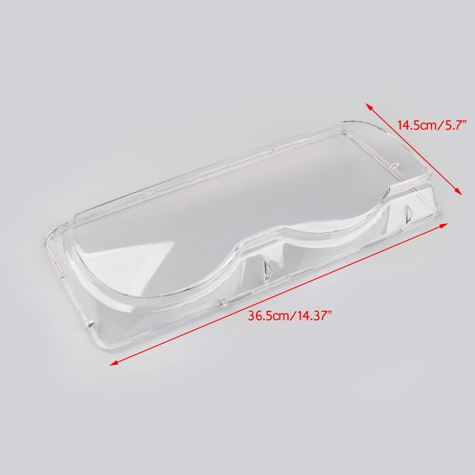 BMW E38 1999-2001 L/R 1PC Car Clear Headlight Headlamp Lens Cover Shell
