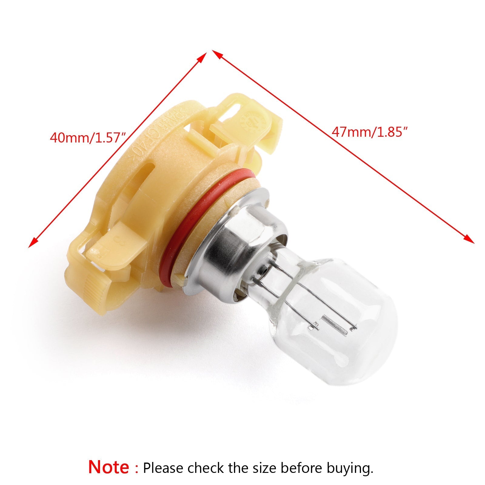 Philips PSX24W x 1 Bulb Standard Car Foglight Beam 12276 Genuine Fog Lamp Generic